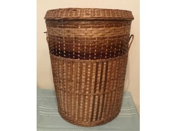 Large Basket With Lid