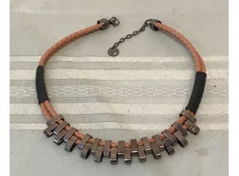 Salsa - Tan & Black 20' Necklace