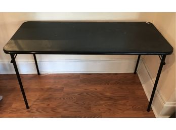 Black Collapsable Table