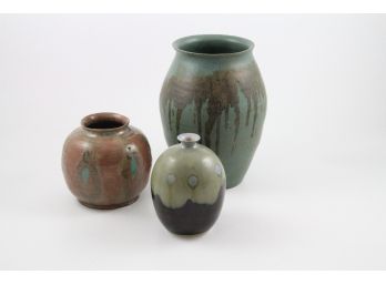 Modernist Studio Art Pottery Vases