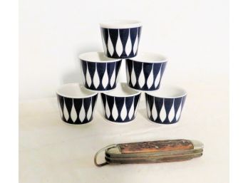 Winterling Bavaria Mid-century Modern Egg Cups