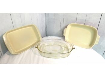 Baking Pans Glass Ceramic Chantel Pyrex