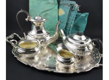 Birks Jewellers Regency Silverplated Coffee/tea Set