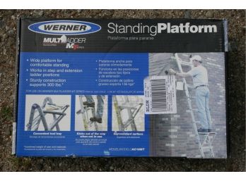 Werner Standing Platform For Ladder