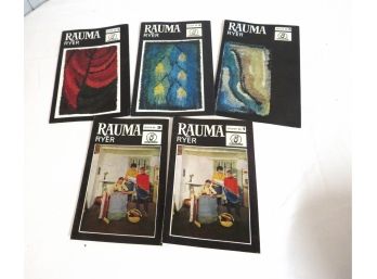 Rare Ryer Rugs Brochures With Pattern Designs