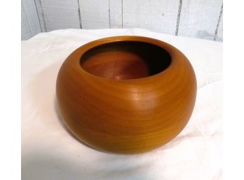 Turned Wood Bowl