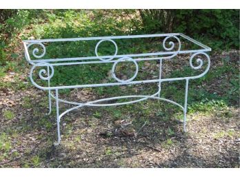 Wrought Iron Patio Garden Coffee Table