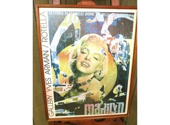 Gallery Yves Arman Rotella Marilyn Monroe