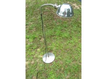 Vintage Graham Field Chrome Gooseneck Floor Lamp