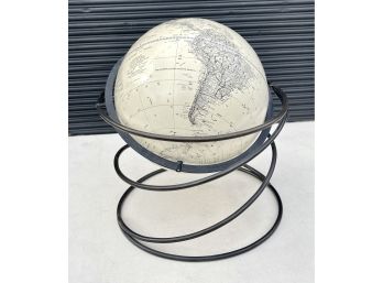 Replogle Globe On Cast Iron Spring Style Base