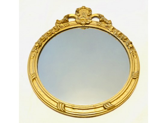Vintage Gold Gilt Wooden Mirror