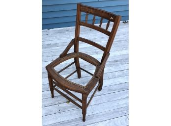 Antique Wooden Chair For Project