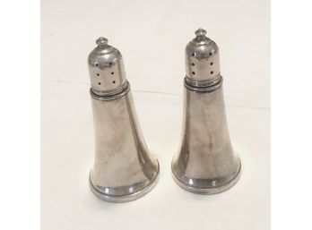 Vintage Sterling (.925) Weighted Salt And Pepper Shakers - Revere Silversmiths