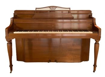 1974 Steinway F73 Hepplewhite Upright Piano In Near Mint Condition