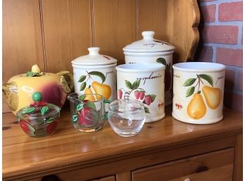 Fruit Decor Canisters And More!