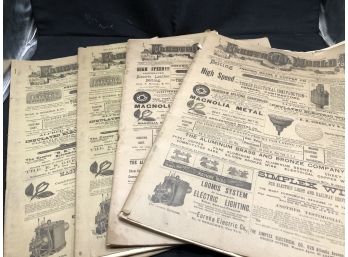 1890 Electrical World Magazines