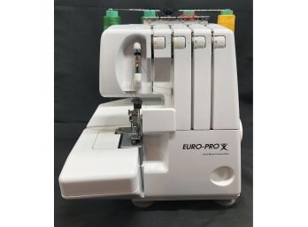 Euro-Pro Serger Sewing Machine With 16 New Spools Of Thread