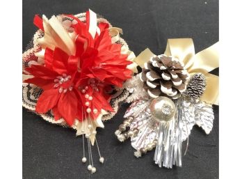 Two Pretty Holiday Corsages