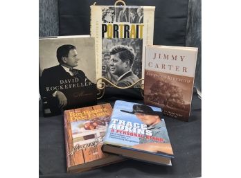 Biographies And Autobiographies - Jimmy Carter And Trace Adkins Are First Editions
