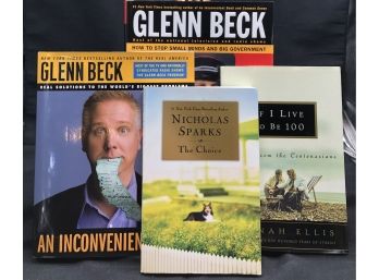 Glenn Beck (first Threshold Editions), Nicholas Sparks, Neenah Ellis