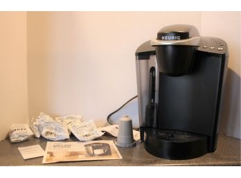 KEURIG K Classic Single Cup Coffee Maker W/Accessories, Black