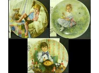 Three Reco Fairy Tale Collectors Plates