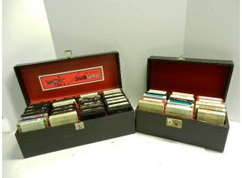 Two Cases Of Vintage Classic 8 Track Tapes