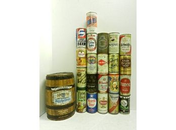 Vintage Beer Can Lot A