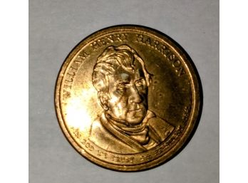 9th President William Henry Harkison Gold Dollar
