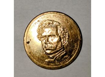 14th President Franklin Pierce Gold Dollar