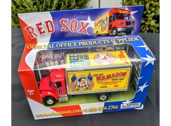 WB Mason Redsox Collectable Delivery Truck