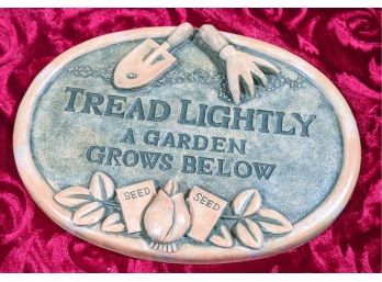 Nice Gift! Gardening Step Stone/plaque