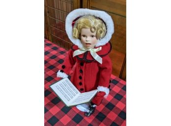 Little Caroler 'the Shirley Temple' Christmas Doll Collection