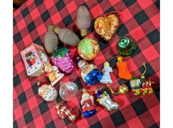 Lovely Vintage Christmas Ornaments Lot