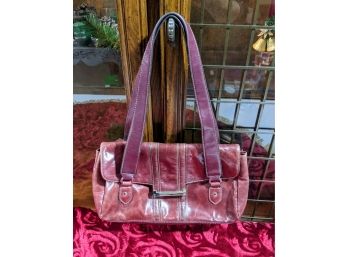 She'll Love This Gift! Burgundy Leather Purse