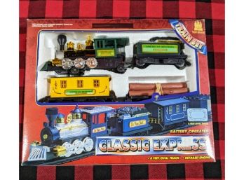 Classic Express Christmas Train Set For Around The Christmas Tree