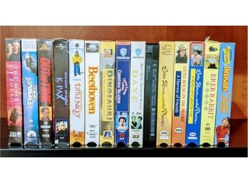 Lot Of 15 VHS Movies, Gifts!