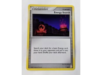 Trainer Energy Search 8/11 - 2007