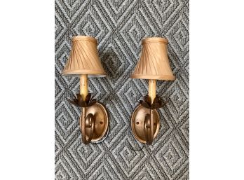 Pair Of Electric Wall Sconces