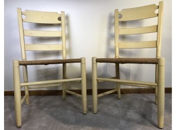 Pair Of Ladder Back Chairs