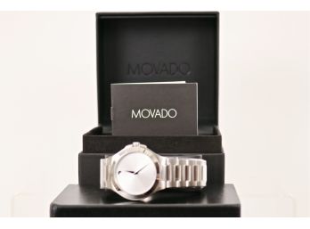 Movado Corporate Exclusive Men's Swiss Made Watch - Model No. 0606165 (RETAIL $895)