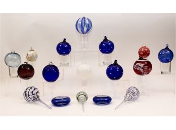 Thames Glass 'Starry Night' Hand Blown Glass By Matthew Buechner And More