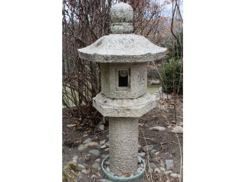 Japanese Pagoda Lantern Stone Garden Statue