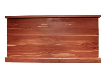 Cherry Wood Cedar Lined Hand Crafted Blanket Chest From Vermont With Side Handles