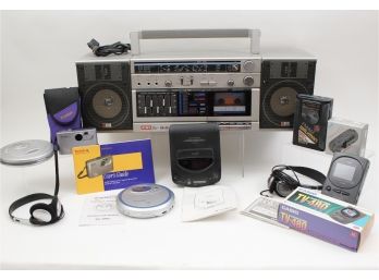 Vintage Aiwa Radio, Portable CD Players And More