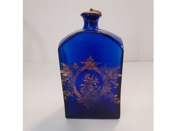 Antique Cobalt Blue Perfume Bottle