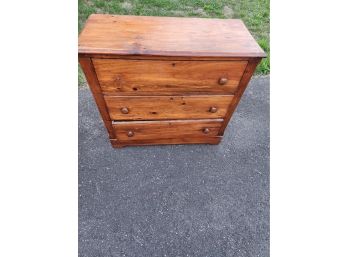 Solid Pine Vintage Dresser