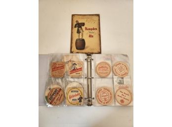 Album Of Vintage Beer Coasters