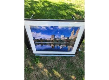 Framed Picture Of City