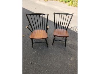 2 Hitchcock Chairs